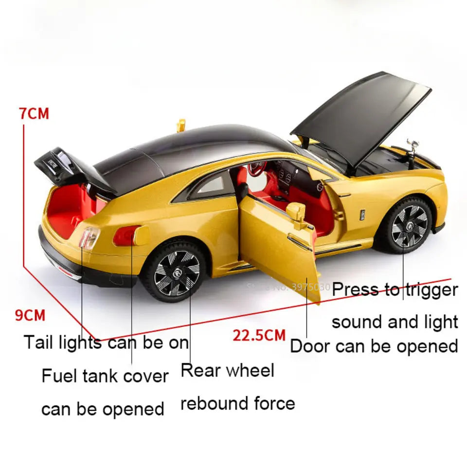 1:24 Rolls Royce Spectre Car Toy